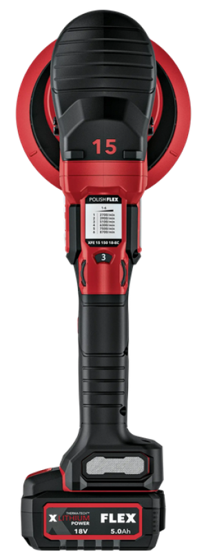 Flex Akku Exzenterpoliermaschine XFE 15 150 SET